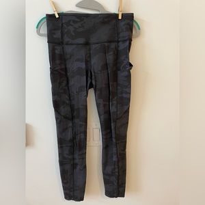 Lululemon Fast and Free High Rise Crop 23”